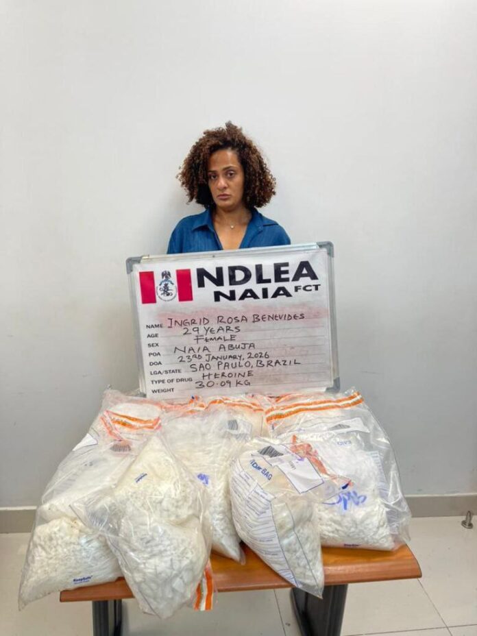 NDLEA intercepts 30kg heroin concealed in coffee packages