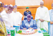 Buni signs ₦515.5bn 2026 Yobe state budget into law