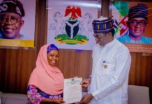 First-Class graduate appreciates Gov. Buni for employment offer